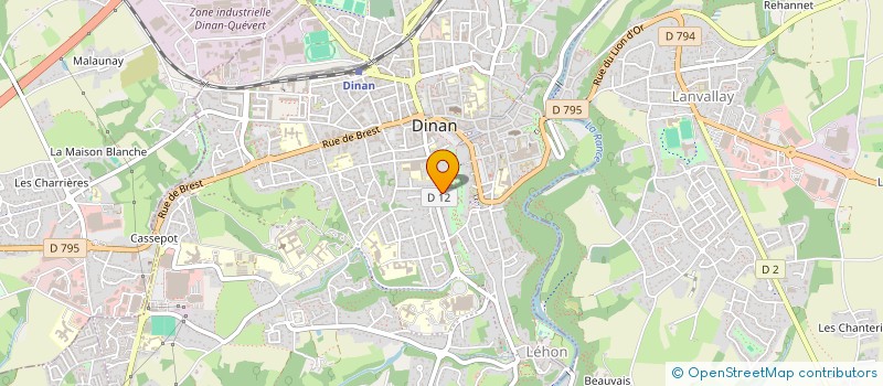 localisation de l'entreprise MADAME OPHELIE GUILLEMARD à DINAN