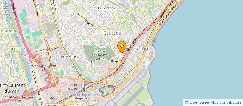 localisation de l'entreprise MADAME OPHELIE GUILLEMET à NICE