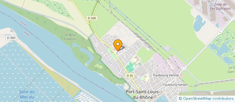localisation de l'entreprise MADAME OPHELIE GUYENET à PORT-SAINT-LOUIS-DU-RHONE
