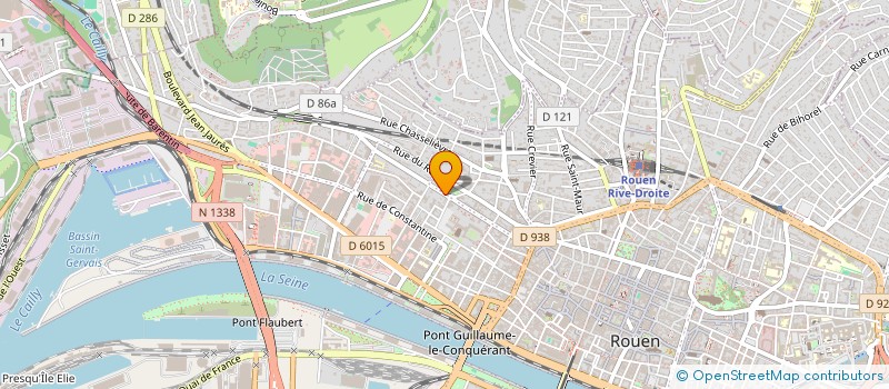 localisation de l'entreprise MADAME OPHELIE HAUTEUR à ROUEN