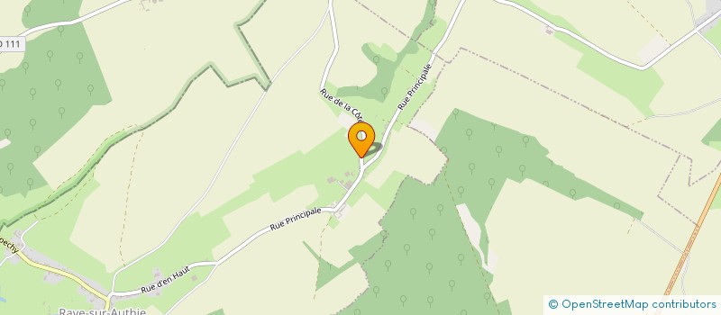 localisation de l'entreprise MADAME OPHELIE HOLLEVILLE  RAYE-SUR-AUTHIE