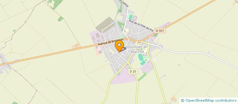 localisation de l'entreprise MADAME OPHELIE HUREAU  BEAUCE LA ROMAINE