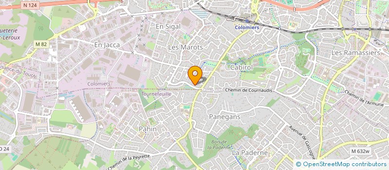 localisation de l'entreprise MADAME OPHELIE IGNACE  FONTENILLES