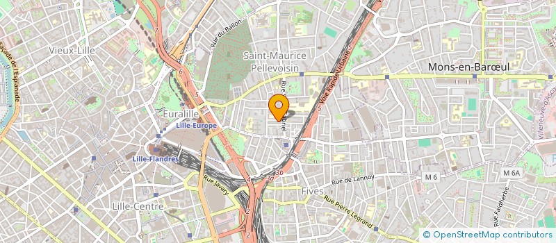localisation de l'entreprise MADAME OPHELIE ISABELLE GLORIEUX à LILLE
