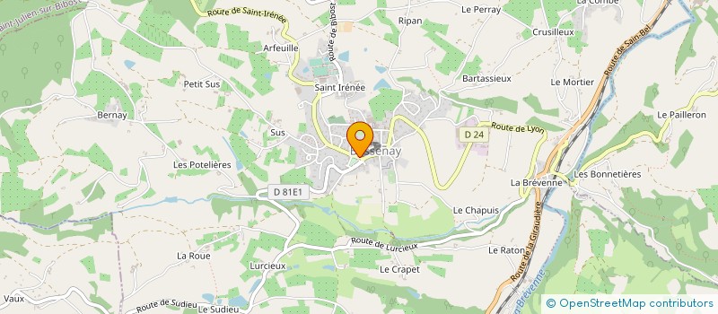 localisation de l'entreprise MADAME OPHELIE JOHANNEL  BESSENAY