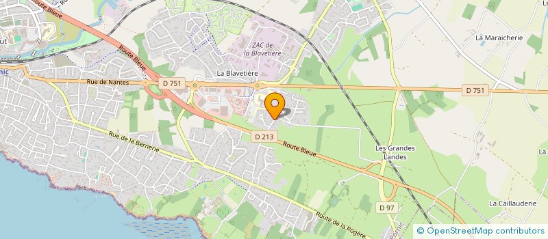 localisation de l'entreprise MADAME OPHELIE JOURNIAC  PORNIC