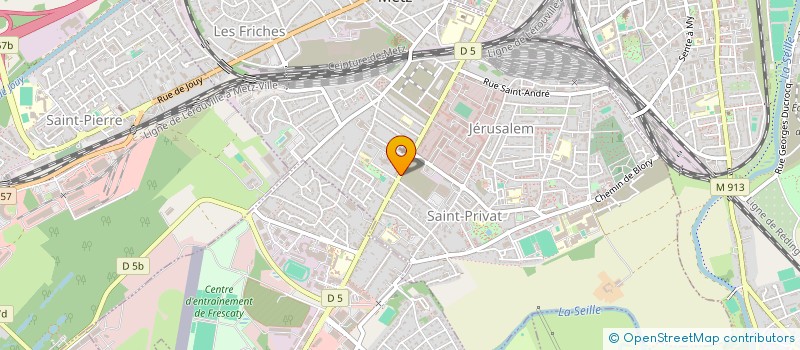 localisation de l'entreprise MADAME OPHELIE JUNGMANN  MONTIGNY-LES-METZ