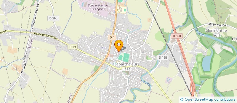 localisation de l'entreprise MADAME OPHELIE KAIMANDIO à LABARTHE-SUR-LEZE