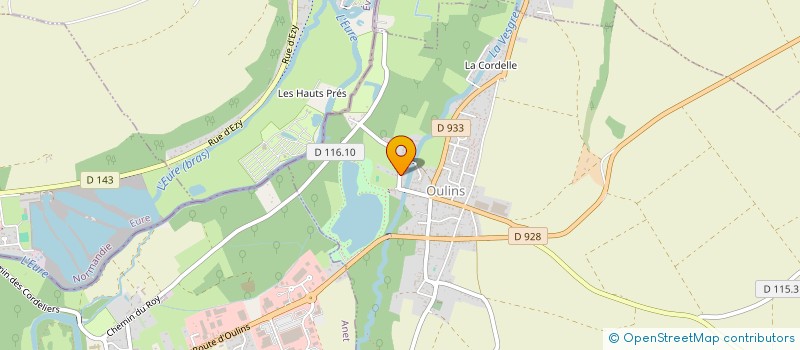 localisation de l'entreprise MADAME OPHELIE LASSALLE à OULINS