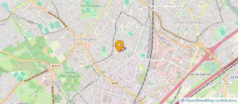 localisation de l'entreprise MADAME OPHELIE LAURENS à MONTPELLIER