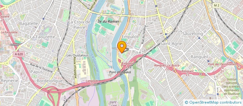 localisation de l'entreprise MADAME OPHELIE LAVOINE à TOULOUSE
