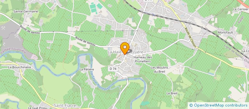 localisation de l'entreprise MADAME OPHELIE LE FUR  SAINT-FIACRE-SUR-MAINE