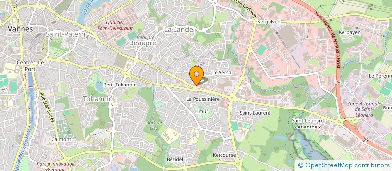 localisation de l'entreprise MADAME OPHELIE LEBLANC  SENE