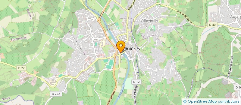 localisation de l'entreprise MADAME OPHELIE LEGRAND à SOMMIERES