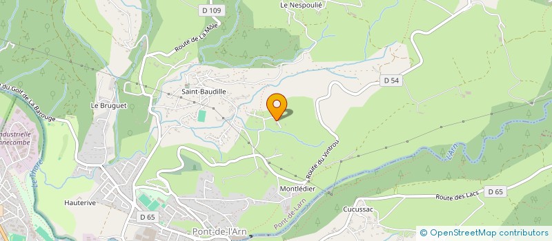 localisation de l'entreprise MADAME OPHELIE LETAILLEUR  PONT-DE-LARN