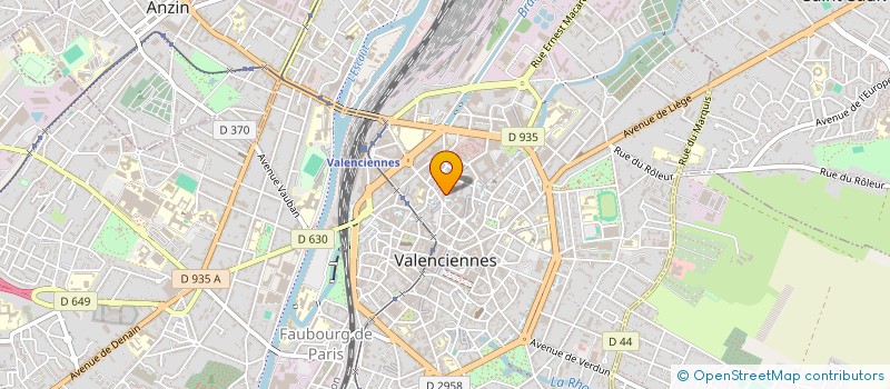 localisation de l'entreprise MADAME OPHELIE LIVEMONT  VALENCIENNES