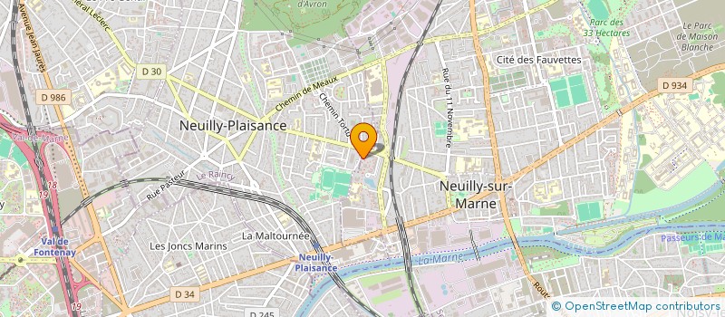 localisation de l'entreprise MADAME OPHELIE LODOISK à NEUILLY-SUR-MARNE