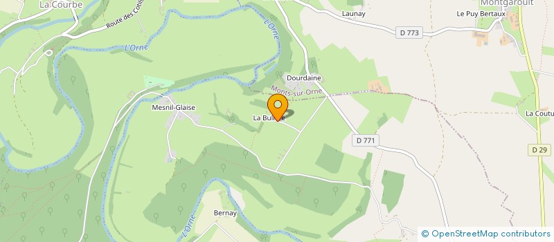 localisation de l'entreprise MADAME OPHELIE LOISEL à ECOUCHE-LES-VALLEES