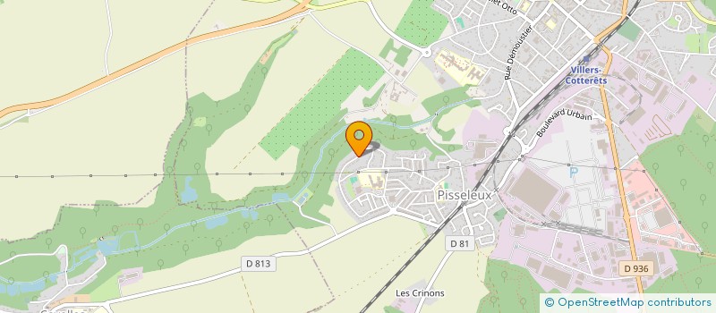 localisation de l'entreprise MADAME OPHELIE LOURY à VILLERS-COTTERETS