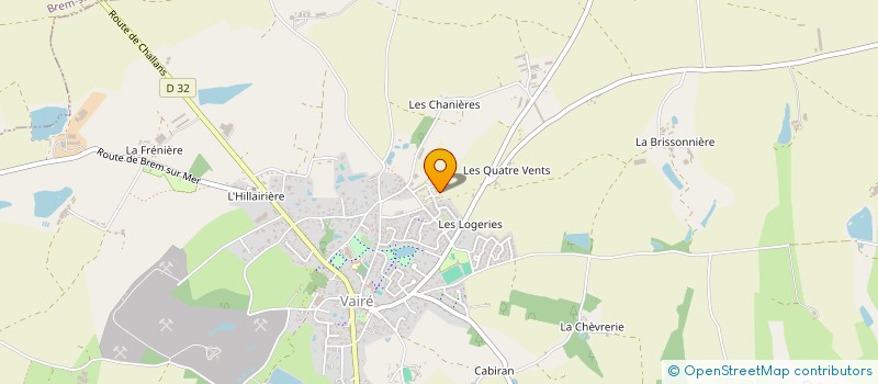 localisation de l'entreprise MADAME OPHELIE LOYANT à VAIRE