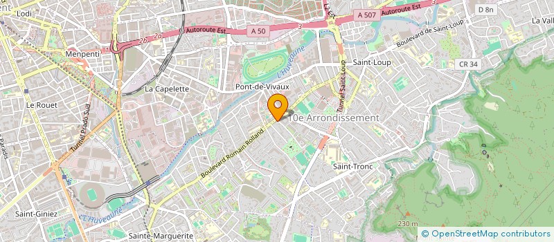 localisation de l'entreprise MADAME OPHELIE M CAZA  MARSEILLE