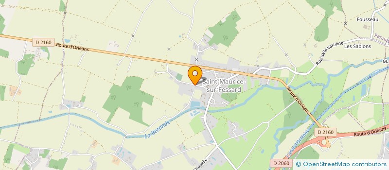 localisation de l'entreprise MADAME OPHELIE MAGNET à SAINT-MAURICE-SUR-FESSARD