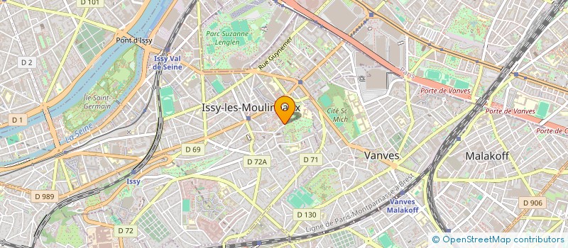 localisation de l'entreprise MADAME OPHELIE MAKON MAKON à ISSY-LES-MOULINEAUX