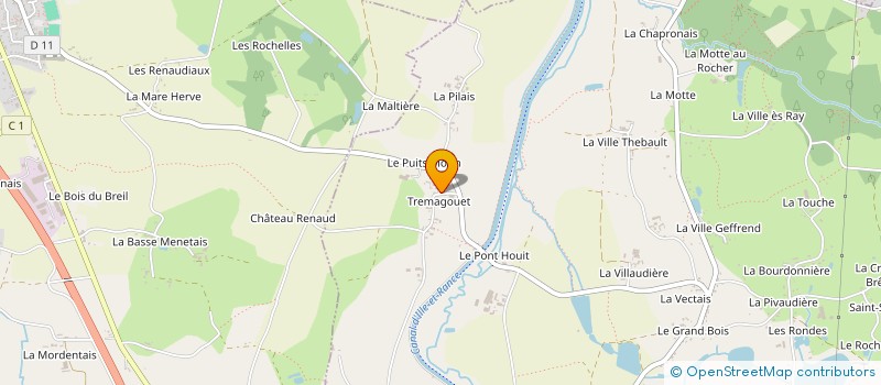 localisation de l'entreprise MADAME OPHELIE MALAQUIN  QUEBRIAC