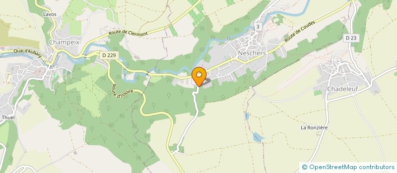 localisation de l'entreprise MADAME OPHELIE MALLERET  NESCHERS