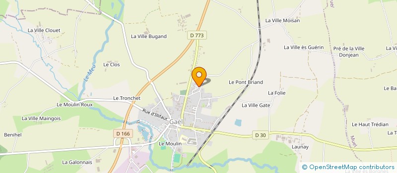 localisation de l'entreprise MADAME OPHELIE MANIER  MAURON