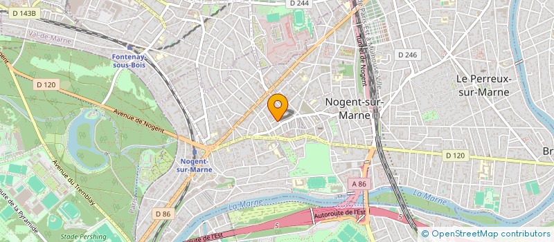 localisation de l'entreprise MADAME OPHELIE MARAMOTTI à NOGENT-SUR-MARNE