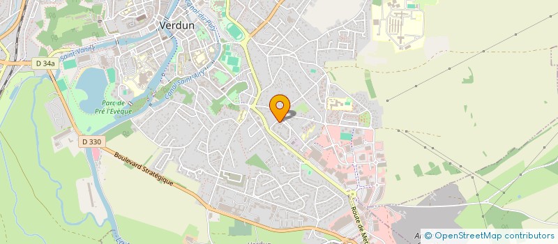 localisation de l'entreprise MADAME OPHELIE MARCHE  VERDUN