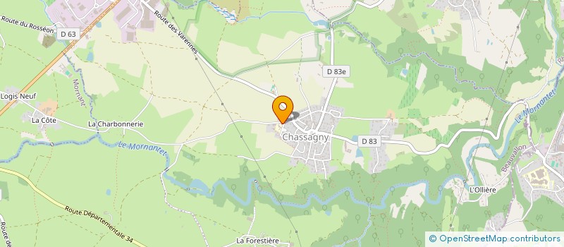 localisation de l'entreprise MADAME OPHELIE MARTIN  BEAUVALLON