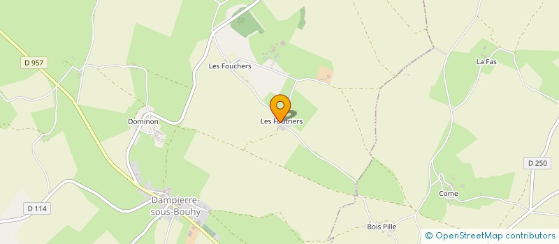 localisation de l'entreprise MADAME OPHELIE MASSHENSER à DAMPIERRE-SOUS-BOUHY