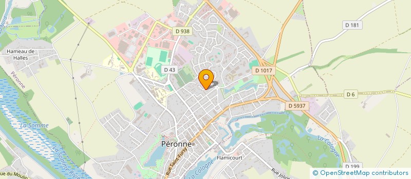 localisation de l'entreprise MADAME OPHELIE MAYEUX à PERONNE