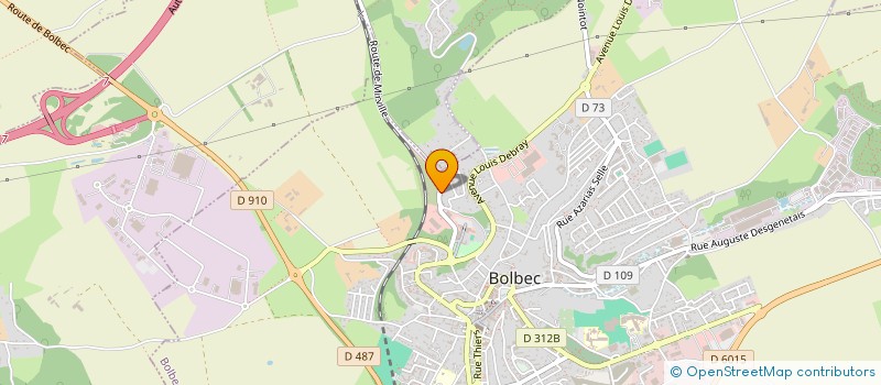 localisation de l'entreprise MADAME OPHELIE MAZOT à BOLBEC