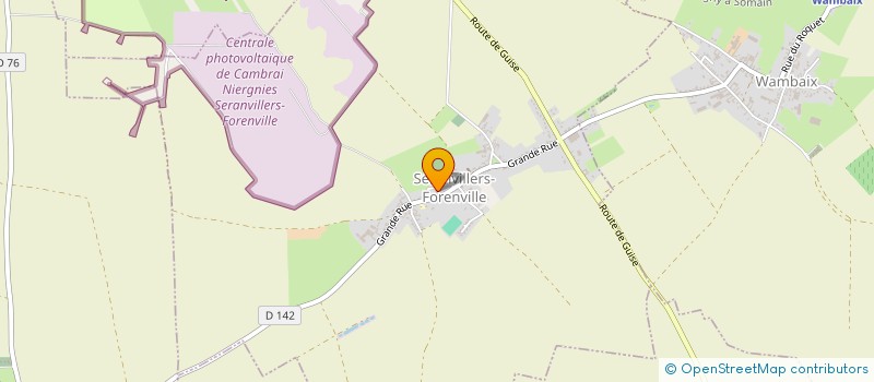 localisation de l'entreprise MADAME OPHELIE MEIRESONNE à SERANVILLERS-FORENVILLE