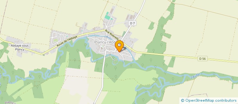 localisation de l'entreprise MADAME OPHELIE MERLET  PLANCY-L'ABBAYE