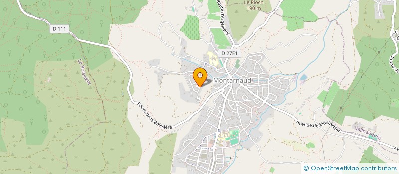 localisation de l'entreprise MADAME OPHELIE MESQUITA DA COSTA  MONTARNAUD