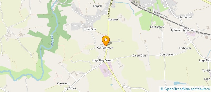 localisation de l'entreprise MADAME OPHELIE MILLE  BANNALEC