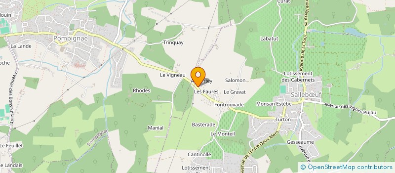 localisation de l'entreprise MADAME OPHELIE MORIAU  SALLEBUF