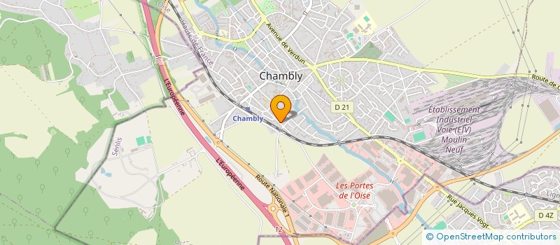 localisation de l'entreprise MADAME OPHELIE MORIN  CHAMBLY