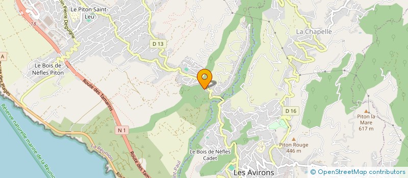 localisation de l'entreprise MADAME OPHELIE NATIVEL à SAINT-LEU