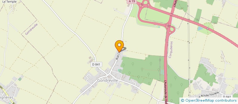 localisation de l'entreprise MADAME OPHELIE NEZAN à GONDREVILLE