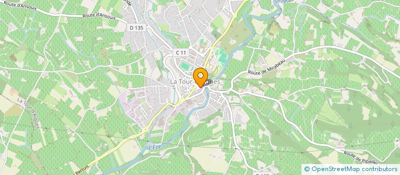 localisation de l'entreprise MADAME OPHELIE NORMAND  PERTUIS