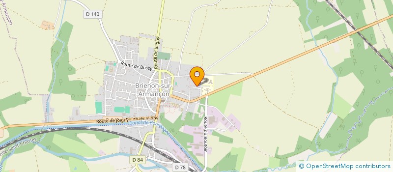 localisation de l'entreprise MADAME OPHELIE OBERT à BRIENON-SUR-ARMANCON