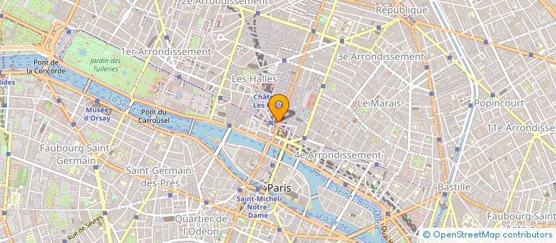 localisation de l'entreprise MADAME OPHELIE OMNES  PARIS