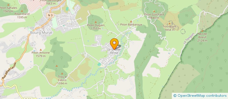 localisation de l'entreprise MADAME OPHELIE PAYET  LE TAMPON