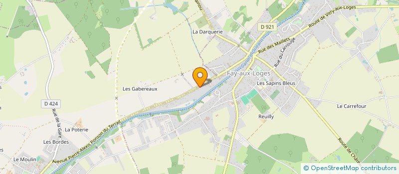 localisation de l'entreprise MADAME OPHELIE PECHEREAU à FAY-AUX-LOGES
