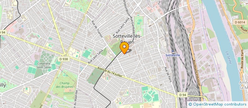 localisation de l'entreprise MADAME OPHELIE PECQUET à SOTTEVILLE-LES-ROUEN